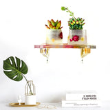 Wall Shelf Epoxy Resin Mold Bathroom Living Room Storage Silicone Mould DIY