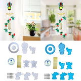 Wall-mounted Wind Chime Mould Crystal Epoxy Creative Silicone Mould
