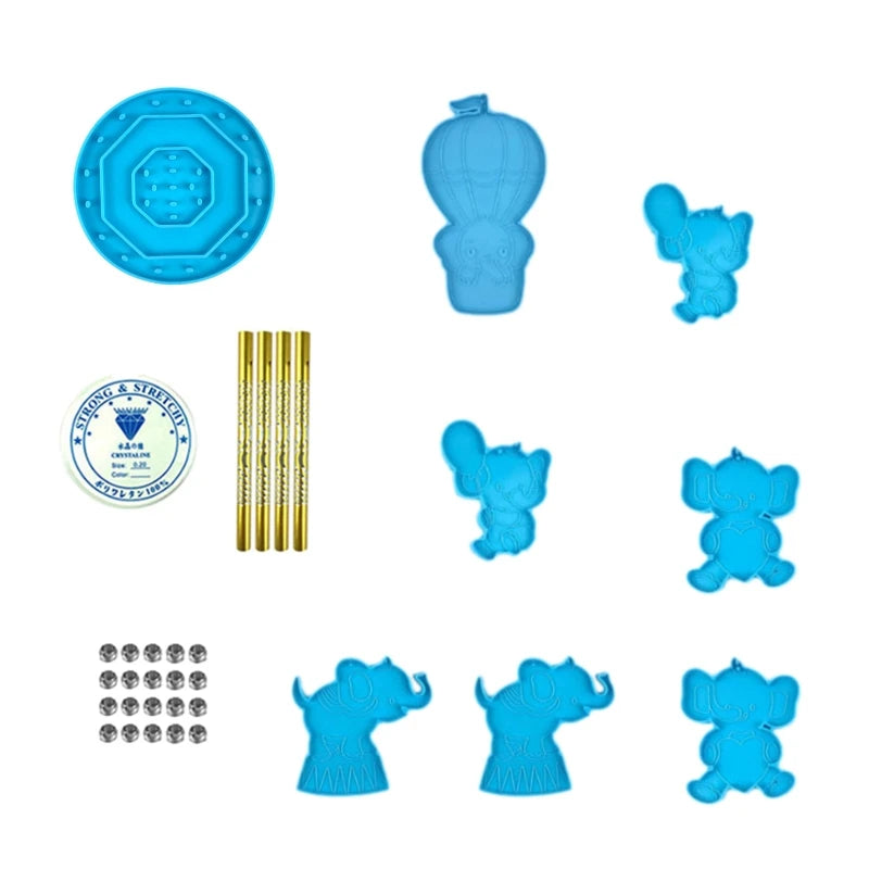 Wall-mounted Wind Chime Mould Crystal Epoxy Creative Silicone Mould
