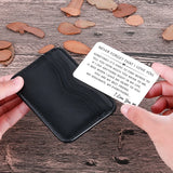 Personalized Wallet Card for Boyfriend Husband Man