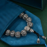 Ethnic Walnut Bracelet with Buddha Bead for Men