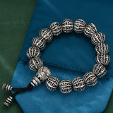 Ethnic Walnut Bracelet with Buddha Bead for Men