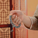 Ethnic Walnut Bracelet with Buddha Bead for Men