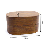 Vintage Wooden Jewelry Box for Necklace Earrings Ring