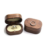 Vintage Wooden Jewelry Box for Necklace Earrings Ring