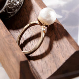 Walnut Ring Display Stand Stud Earrings Ring Storage Rack Jewelry Wooden