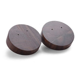 Vintage Walnut Solid Wood Jewelry Frame Earrings Stand