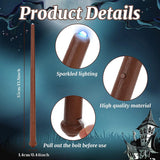 10 Pcs Light and Sound Wizard Wands, Illuminating Wand, Party Costume Accessory