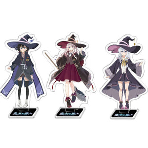 Wandering Witch Elaina Saya Flan Sheila Action Figures Majo No Tabitabi Acrylic