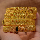 Wando 24k Bangle for Women Dubai Bride Wedding Ethiopian Bracelet