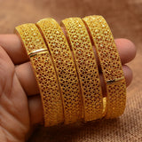 Wando 24k Bangle for Women Dubai Bride Wedding Ethiopian Bracelet