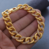 Vintage Crystal Bracelet Zircon Micro-inlaid Square Zircon Jewelry