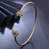 Wando Ethiopian Butterfly 4pcs/lot Bangles for Women Girls