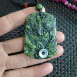 Natural Jade Medicine Active Magnetic Pendant for Men and Women