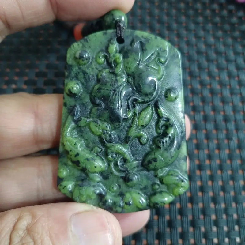 Natural Jade Medicine Active Magnetic Pendant for Men and Women