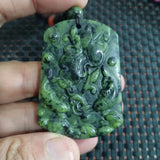 Natural Jade Medicine Active Magnetic Pendant for Men and Women