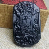 Natural Tibetan Jade Medicine Safe Pendant for Men and Women