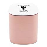 Wario Down - B Jewelry Storage Box Jewelry Portable Pu Leather Organizer Travel