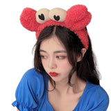 Coral Fleece Animal Ears Headband for Women Girls