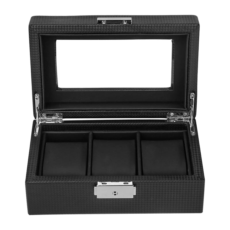 Smart Watch Box Metal Hinges Collection Organizer