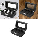Metal Hinges Watch Box Organizer for Smart Watches