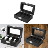 Smart Watch Box Metal Hinges Collection Organizer