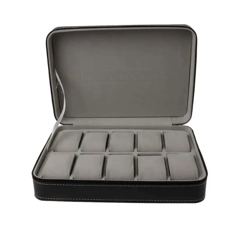 Watch Box Organizer Display Case 10 Slot