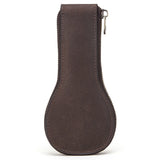 Leather Watch&Bracelet Storage Bag, Portable Travel Zipper Pouch