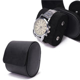 Men's Watch Roll Travel Case - Storage Organizer & Display