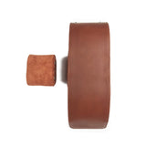 Men's Watch Roll Travel Case Brown Organizer Display Storage