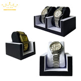 Double Watch Display Stand Bracelet Bangle Organizer