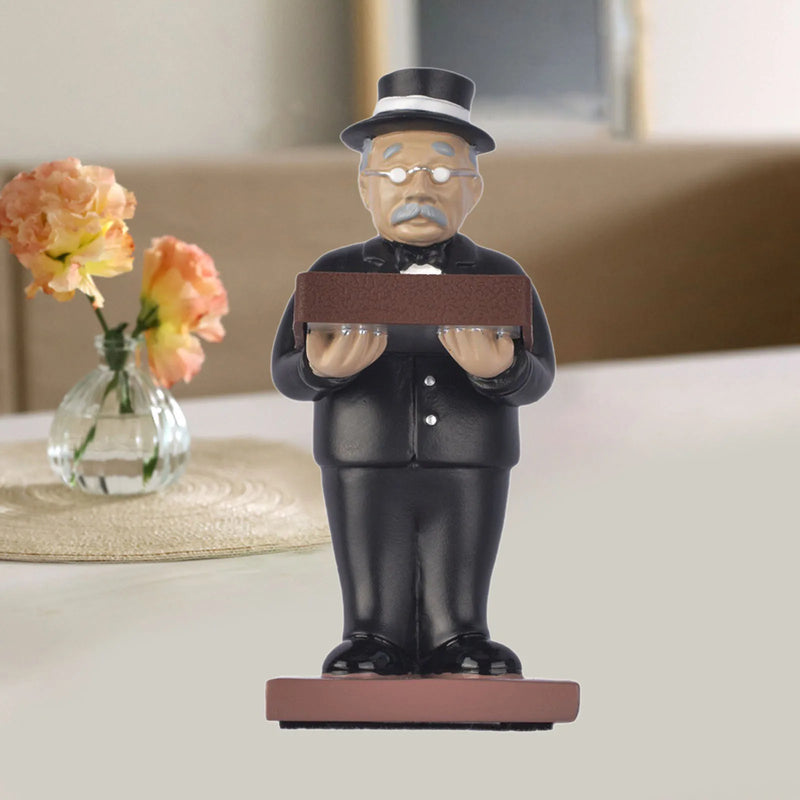 Resin Old Man Decor Watch Display Stand