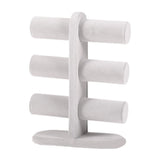 Three-Layer Jewelry Display Stand Bracelet Holder T-Bar for Home Stores Women