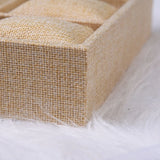 Watch Jewelry Tray Organizer 12 Grid Pillows Bracelet Display Holder