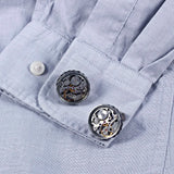 Mechanical Movement Tuxedo Cufflinks