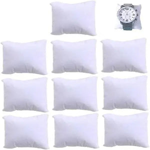 10 Pcs Soft Bracelet Watch Pillows - Small Jewelry Display Cushions