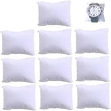 10 Pcs Soft Bracelet Watch Pillows - Small Jewelry Display Cushions
