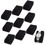 10pcs Velvet Watch Pillows - Jewelry Display Pad Storage Box Stand