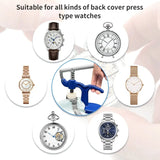 Watch Press Tool with 12 Dies, Suitable for Watches (18-50mm)