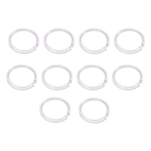 Compact Clear Ring Display Stand Storage Rack