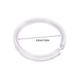 Compact Clear Ring Display Stand Storage Rack