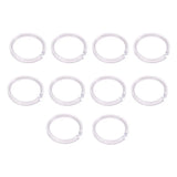 Compact Clear Ring Display Stand Storage Rack