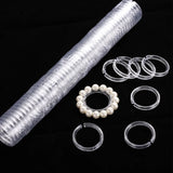 Compact Clear Ring Display Stand Storage Rack