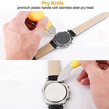 Watch Repair Kit, 9Pc Tool Set for Watch Replacement, Link Removal, Back Removal