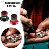 Watch Repair Loupe Lens Gem Glass Magnifier Jewelry Appraisal