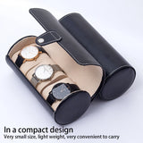 Watch Roll Case PU Bracelet Travel Jewelry Box