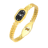 Stainless Steel Bangle Bracelet for Women, Charms Jewelry