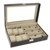 Sunglasses Watch Display Storage Box Case - Great Gift