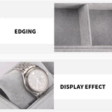 Watch Tray Bracelet Display Bangle Stand Jewelry Pillow Dresser Case