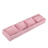 Watch Tray Bracelet Display Bangle Stand Jewelry Pillow Dresser Case